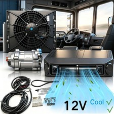 Universal 12v Cool Only Dc Air Conditioner Auto Under Dash Electric Car Ac Kit