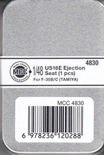 MCC48030 1:48 Mini Craft Collection US16E Ejection Seat Set (for Tamiya F-35B