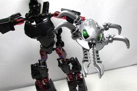 Lego Hero Factory Black Phantom 6203 Incomplete Sold as Is