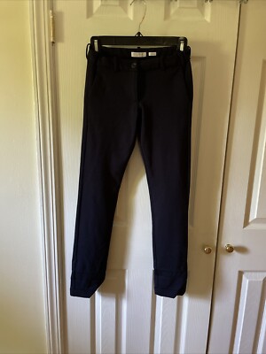 Elsy Girl Skinny Blue Leggings Adjustable Waistband Made In Italy