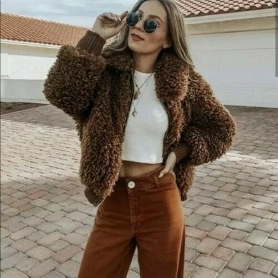 zara teddy bomber