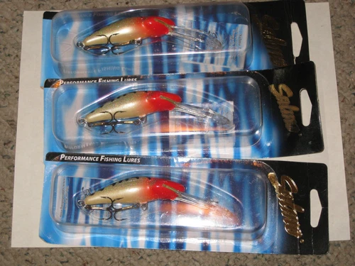 3 Salmo Bullhead 8SDR Fire & Ice Super Deep Runner Floating Discontinued Size 8