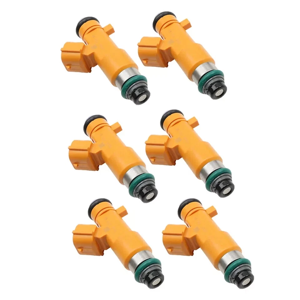 Nuevos inyectores de combustible OEM DENSO x6 para Infiniti M37 2012 3,7 L V6 #16600EY00A Foto 4 de 4