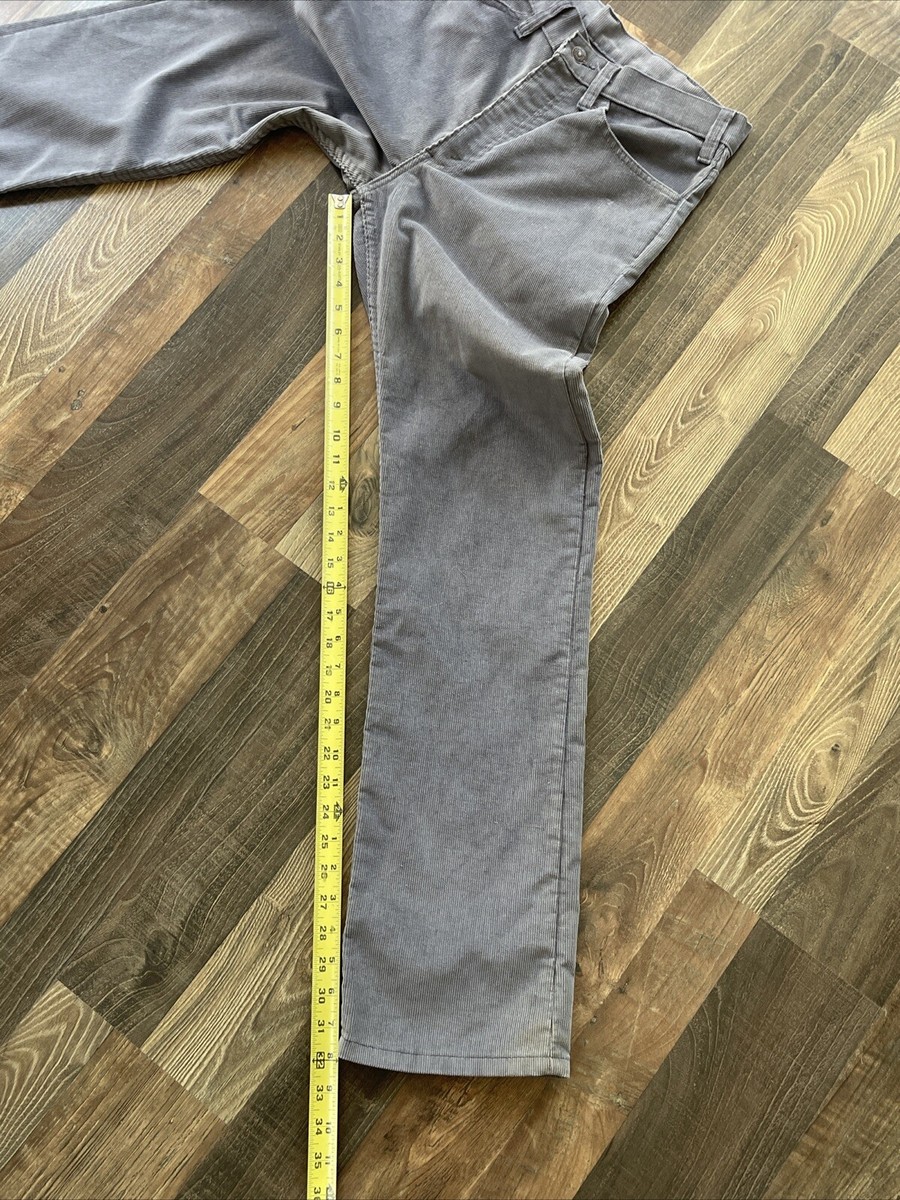 Vintage 80s Levi's Corduroy Pants 519-1556 Made in USA Grey Vintage 80s Levi's Corduroy Pants 519-1556 Made in USA Grey