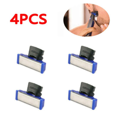 4x Doppelseitiger Ersatzkopf für Microtouch Solo Mens Elektrischer Rasierer