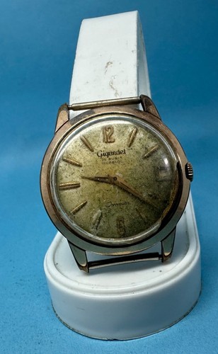 GIGANDET SWISS MADE MECHANICAL MENS WATCH CAL AS 1381 MOVEMENT