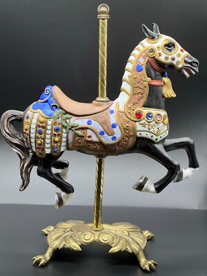 American Carousel by Tobin Fraley Signed and Numbered. Porcelain
