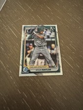 2024 Bowman Chrome Myles Naylor 1st Prospect Rookie Mega Box Refractor SP