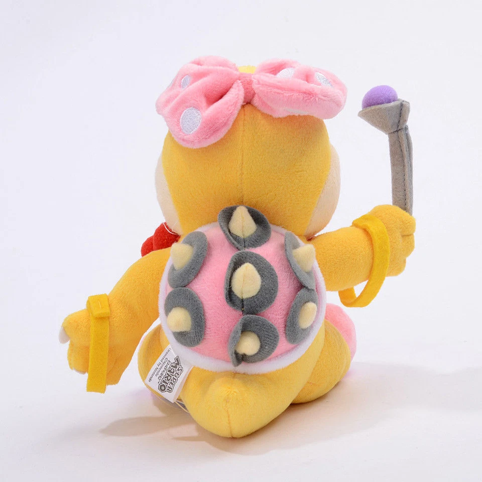 Nuevo Super Mario Wendy Koopa Bowser Koopaling 7" Peluche Muñeca Peluche Foto 3 de 4
