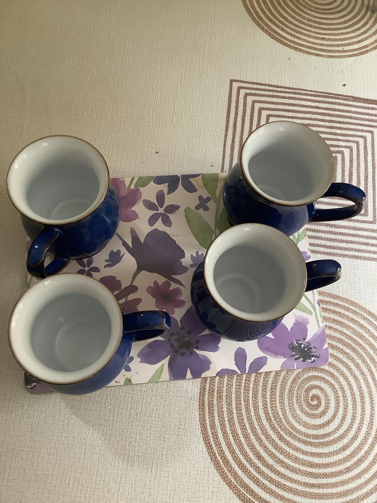 denby imperial blue mugs eBay
