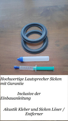 RFT L 7102 Hochwertiges Schaumgummi Lautsprecher Sicken Set mit Garantie 117