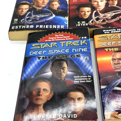 Star Trek PB Lot of 5 Deep Space Nine #1 #2 #3 #4 #7 first printing paper back - Picture 11 of 14
