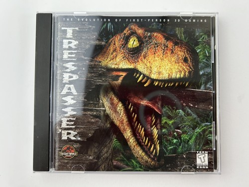 Vintage 1998 Trespasser Jurassic Park: The Lost World PC Game DreamWorks