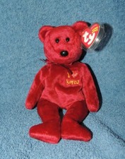 * Original Ty Beanie Baby I LOVE KOREA B&auml;r mit Tag Vitrinenst&uuml;ck Geschenk