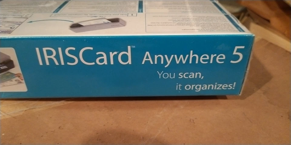 NEW IRIS CARD anywhere 5 cordless card scanner and contact manager 457486 - Image 2 of 4