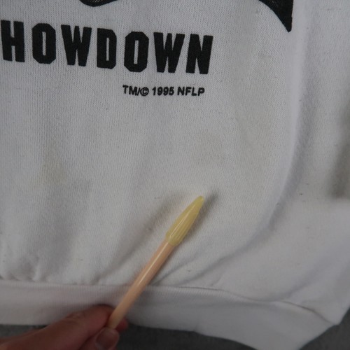 Vintage 1996 Super Bowl XXX Steelers vs Dallas Cowboys Sweatshirt Men’s Size L - Picture 10 of 17