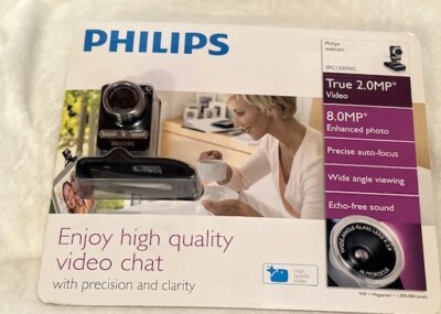Philips 8.MP Webcam SPC1330NC True 2.0 Mega Pixels