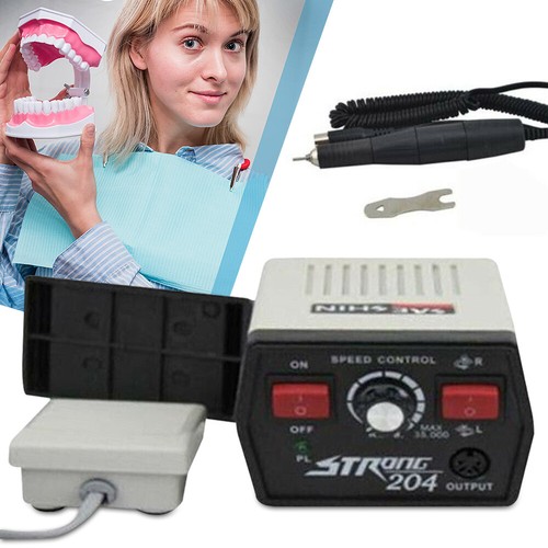Strong 204 65W 220V 55000RPM Dental Nail Drill Machine Polishing Machine