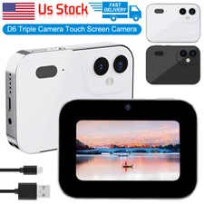 4K Digital Video Camera HD 1080P Action Camera Hi-Res 3'' LCD Camera Waterproof