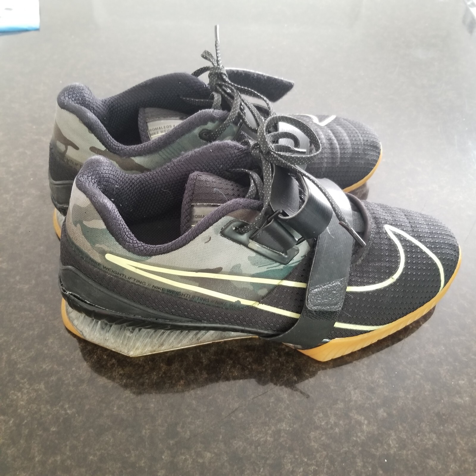 camo nike romaleos 4