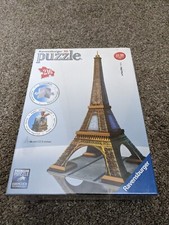RAVENSBURGER EIFFEL TOWER 216 PC 3D JIGSAW PUZZLE FACTORY SEALED