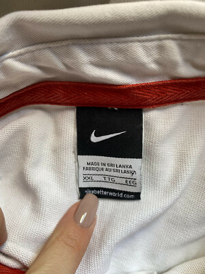 Maillot De Rugby Angleterre 2011/2012 Nike Taille XL - Dédicacé