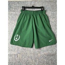 Nike Michigan State Spartans Shorts Men Size Small Green Dri-Fit NCAA Football