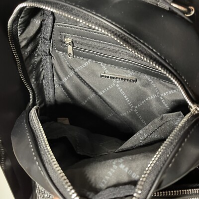 New STEVE MADDEN 2 PC GIFT SET Bling Rhinestone Backpack Bag  display picture 1