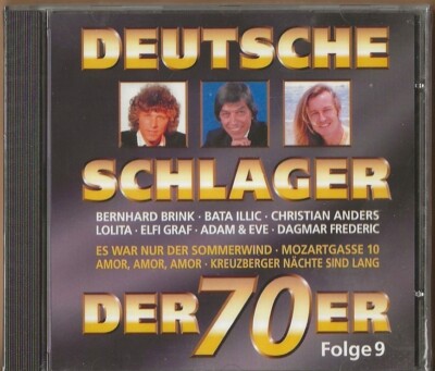 Deutsche Schlager der 70er - CD - Folge 9-Lolita-Bata Illic-Elfi Graf - NEUWARE!