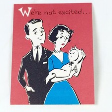 Vintage Norcross Card Baby Announcement
