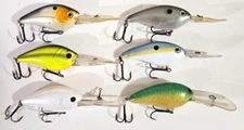 Crankbaits - H20 Xpress, Strike King and another - deep divers (6) lures