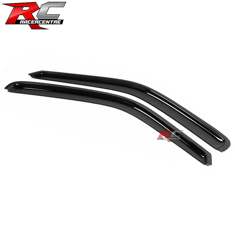 Cxdar In-Channel Window Rain Guards For 1994-2001 Dodge Ram 1500/2500/3500 - Tinted Acrylic Vent Visors, Front Doors Only