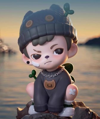 TNT SPACE Boy rayanフィギュア Peace と Sprout TNTSPACE Boy Rayan Game Life Series Blind Box Confirmed