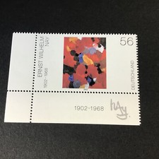 Mi.-Nr. 2267 - Ernst Wilhelm Nay - postfrisch - Ecke UL