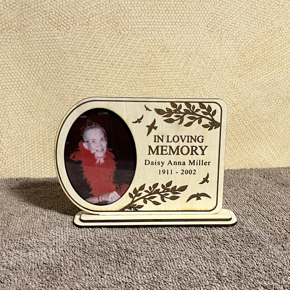 Personalized, Engraved Memorial Frame, Sympathy Gift, Memorial Gift In Memory of