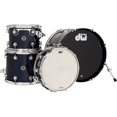 DW DWe Wireless A/E Convertible 4-Piece Shell Pack w/20'' Bass Midnight Bl Metal