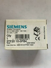 Siemens Contactor Type: 3TF20 10-0FB4 / New/Sealed