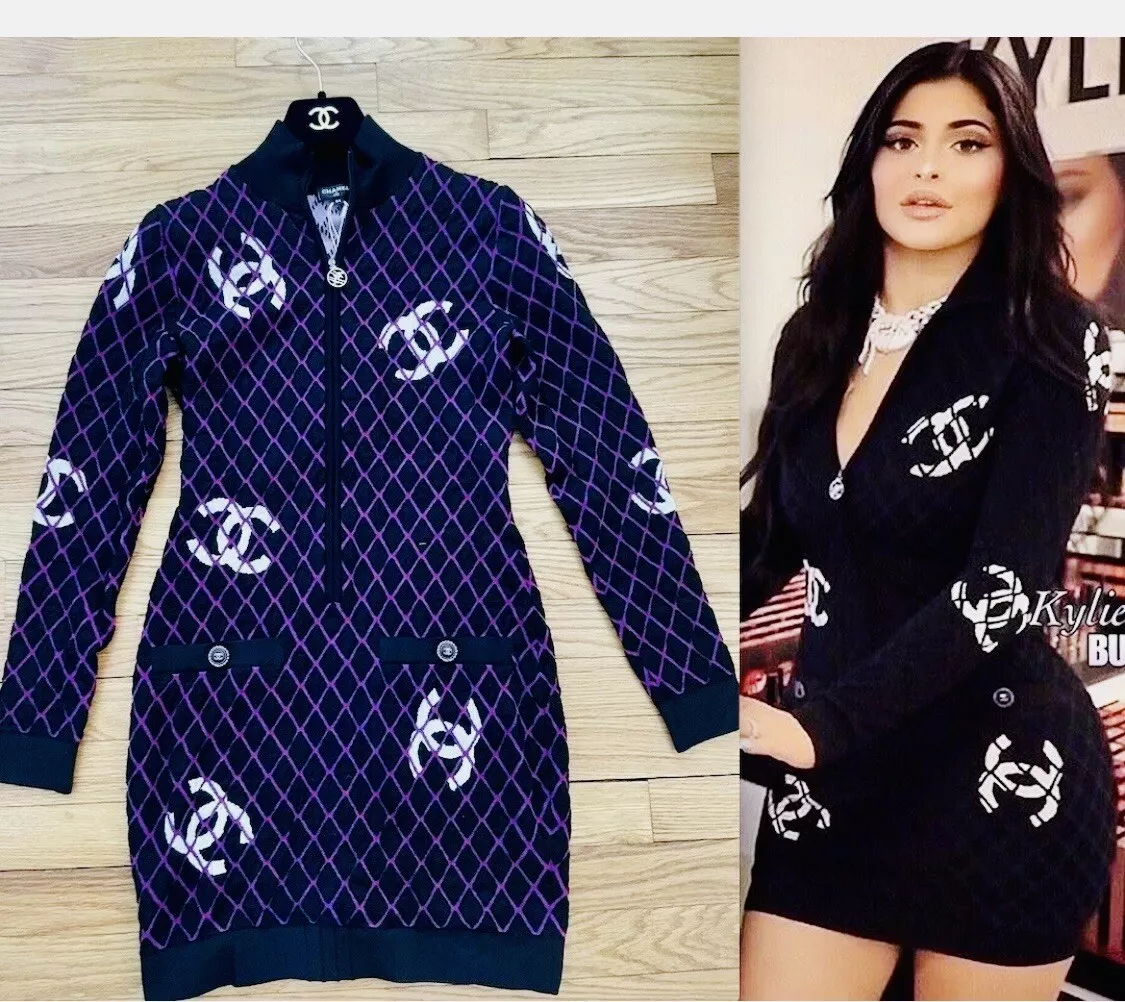 Chanel clearance sweater dress