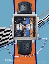 TAG Heuer🏆Monaco🇲🇨Gulf🏁Racing SteveMcQueen SpecialEdition CAW211R.FC6401Full