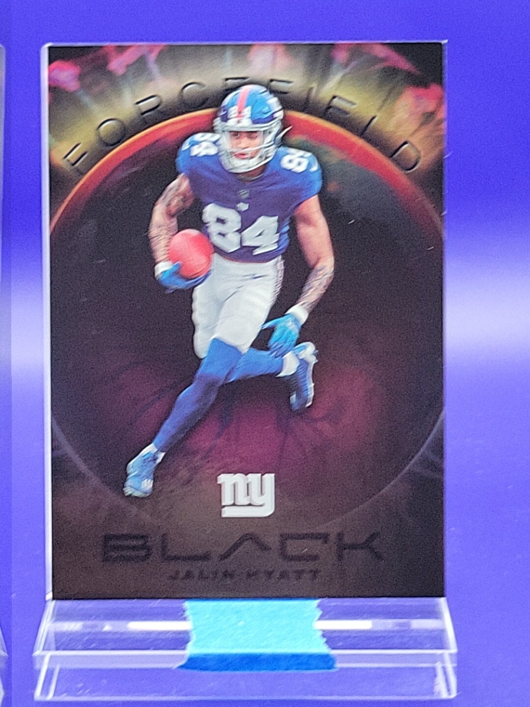 Jalin Hyatt 2023 Panini Black Forcefield RC SSP Case Hit 🔥 Giants