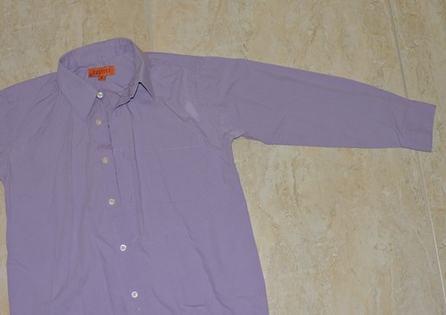set of clothes for boys size 8, two dress shirts, pants and shorts, used - Picture 16 of 18