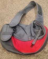 YUDODO PET DOG SLING CARRIER MESH HANDS FREE ADJUSTABLE DOG SATCHEL CARRIER BAG