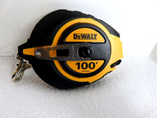 DeWalt DWHT34036L 100 ft. Closed Case Steel Long Tape, Blade-Release Button