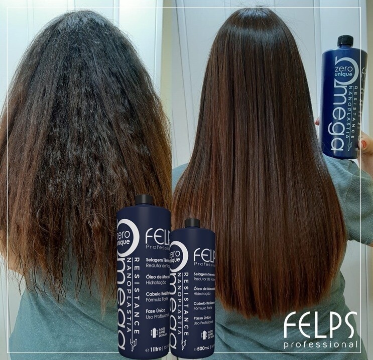 Felps Omega Zero Nanoplastia Brazilian Straightening Treatment  Formaldehyde