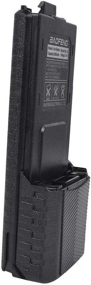 7.4V 3800mAh Li-Ion Extended Battery for Baofeng BL-5L, BF-F8HP, UV-5R-L - Image 2 of 4