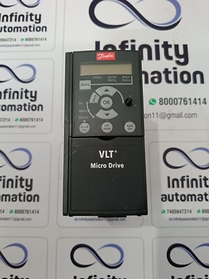 GEBRAUCHTES Danfoss VLT Micro Drive FC-051P1K5T4E20H3BXCXXXSXXX PN 132F0020 #...