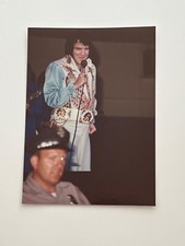 ELVIS PRESLEY ORIGINAL VINTAGE KODAK PHOTO MOBILE, AL  JUNE 2 1977 SIGNED