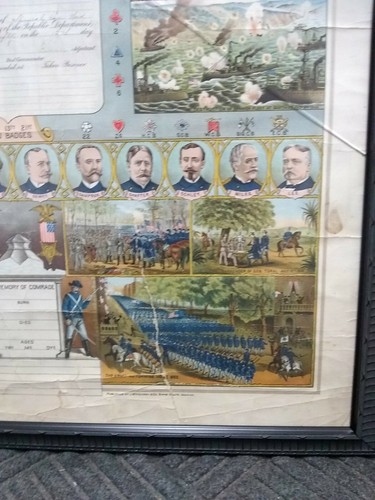 Spanish american war, Pictorial war record honorable discharge signed By Greene - Bild 5 von 12