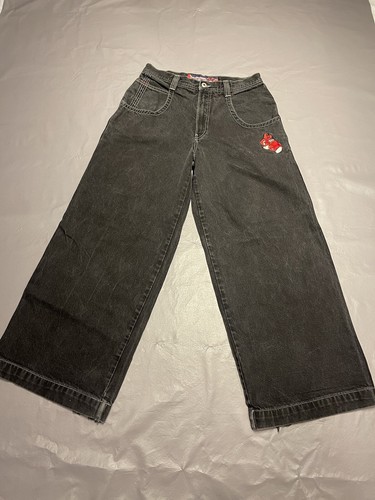 Y2K Jnco Jeans Black Size 33/32 Boxing Gloves Rare - Picture 8 of 14