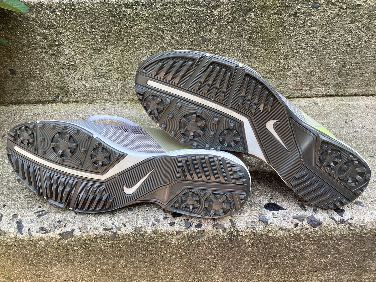 ゴルフ Nike ゴルフシューズ 861458-002 グレー/イエロー US8W